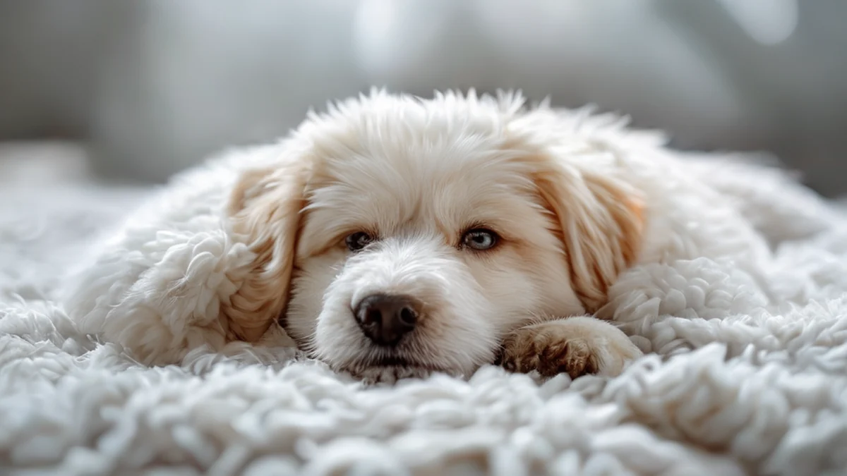 A pet towel with a soft texture and absorbent material, suitable for pets to dry off after bathing.