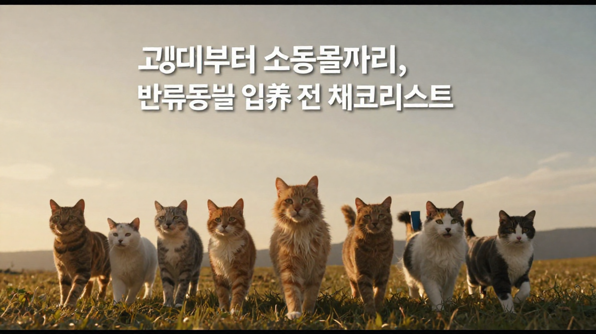 고양이부터 소동물까지, 반려동물 입양 전 체크리스트